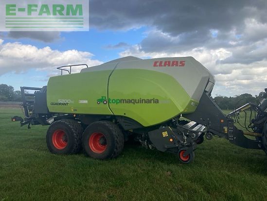 Empacadora gigant - Claas - quadrant 5200 fc tandem