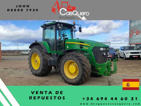 Tractor  John Deere 7930 para repuestos