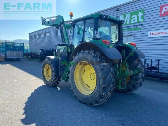 Tractor agrícola - John Deere - 6110 m powerquad +