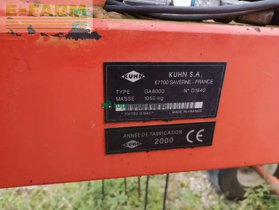 Rastrillo - Kuhn - ga 6000