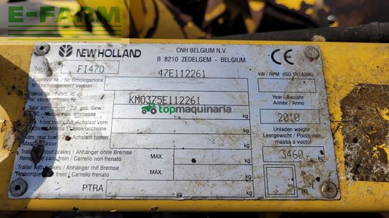 Cabezal - New Holland - 470 fi (kemper 375)