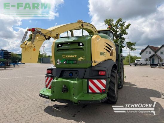 Cosechadora de Cereal - Krone - big x 630 + easyflow + xcollect 750-3