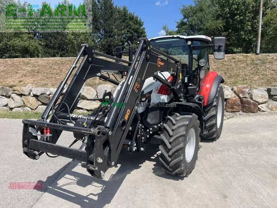 Tractor agrícola - Steyr - plus 4090 mit hauer frontlader