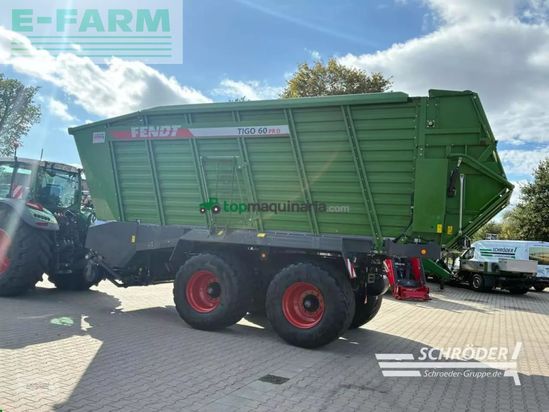 Cinta transportadora de forraje - Fendt - tigo 60 pr