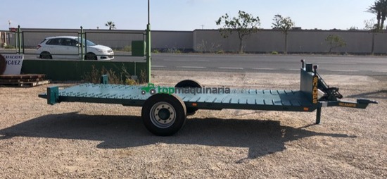 Plataforma porta mini escavadoras 