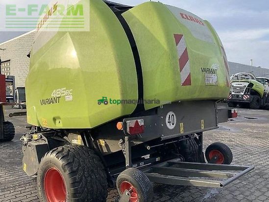 Empacadora gigant - Claas - variant 485 rc pro