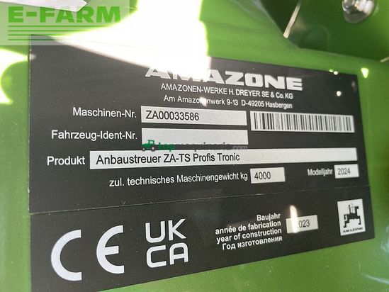 Esparcidor - Amazone - za-ts 2700 profispro tronic