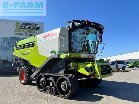Cosechadora de Cereal - Claas - lexion 780 terra trac
