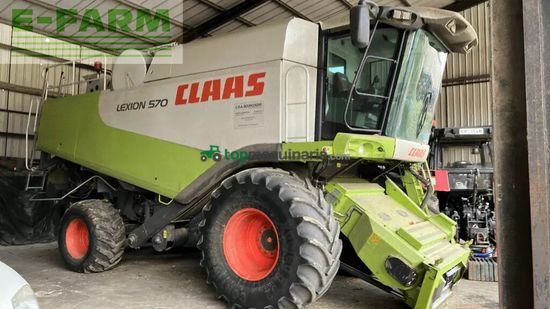 Cosechadora de Cereal - Claas - lexion 570