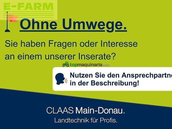 Cosechadora de Cereal - Claas - trion 530 mit sw v 680