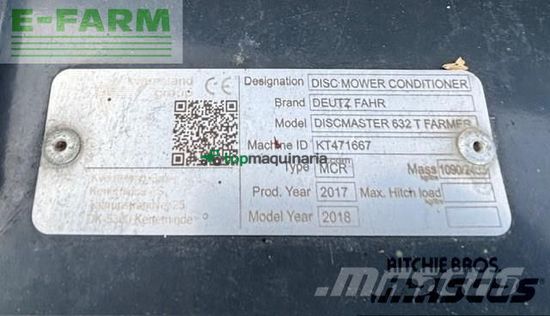 Cortacésped manual - Deutz-Fahr - achtermaaier