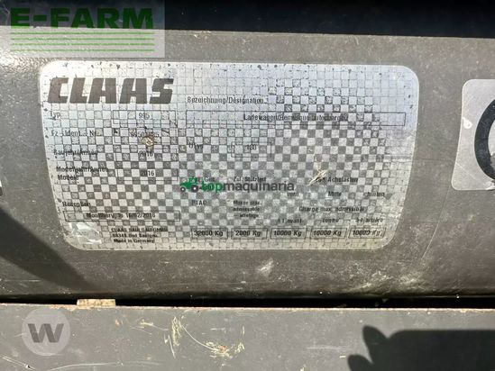 Cinta transportadora de forraje - Claas - cargos 995