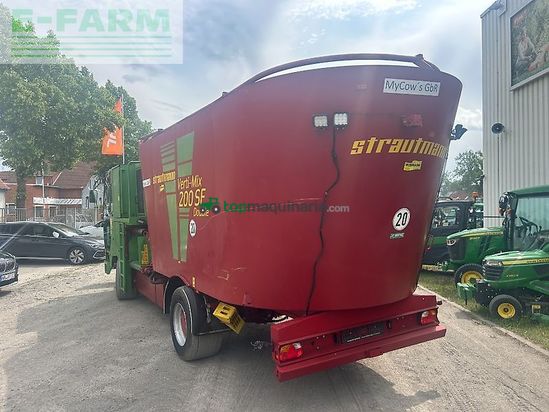 Remolqu esparcidor - Strautmann - sf 200 double