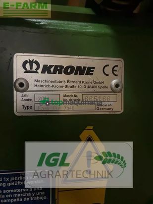 Cortacésped manual - Krone - easycut 7540