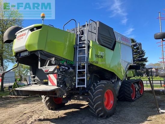 Cosechadora de Cereal - Claas - trion 730 tt