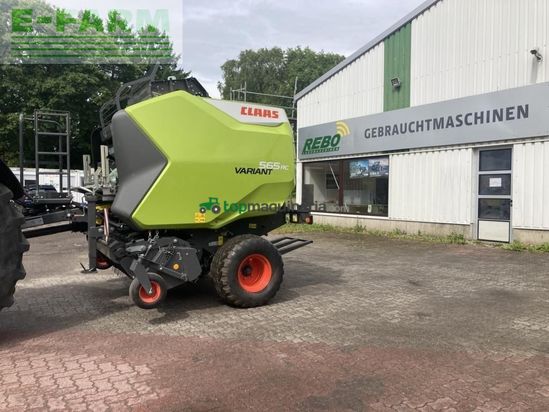 Empacadora gigant - Claas - variant 565 rc