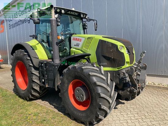 Tractor agrícola - Claas - axion 830 cmatic
