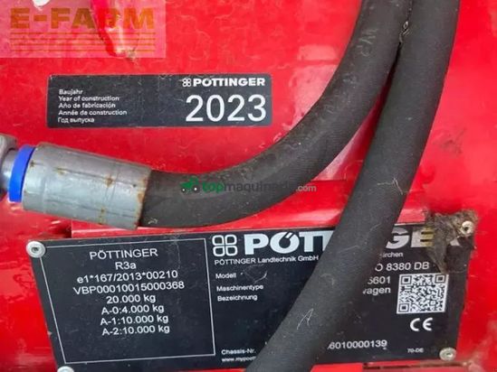 Remolqu agrícola -  - jumbo 8380 db 25mm schnittlänge