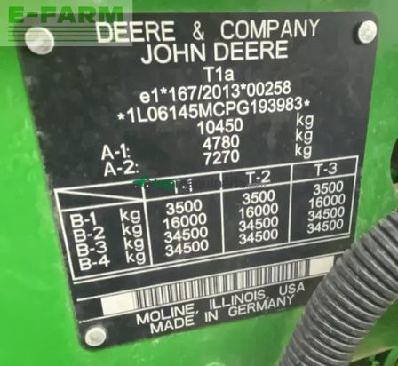 Tractor agrícola - John Deere - 6145m