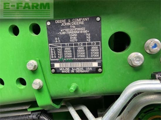 Tractor agrícola - John Deere - 6r175 *garantieverlängerung*