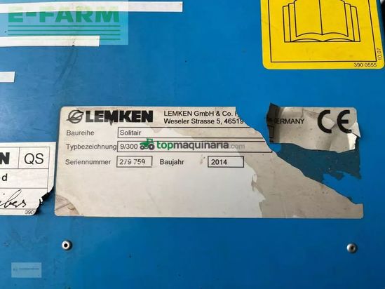 Combinado de siembra - Lemken - zirkon 12 / saphir 7
