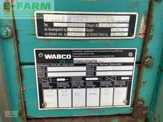 Remolqu agrícola -  - heinrich mund 3 - seitenkipper