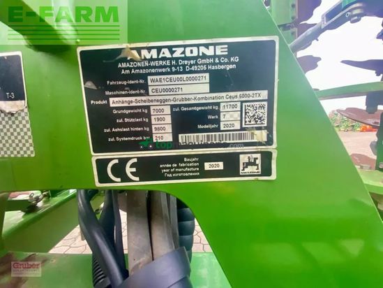 Combinado de siembra - Amazone - ceus 6000-2tx