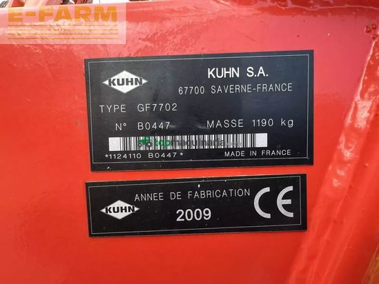 Henificador - Kuhn - gf 7702