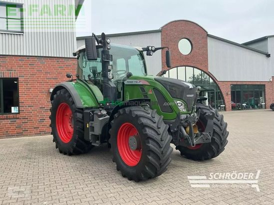 Tractor agrícola - Fendt - 718 vario s4 profi