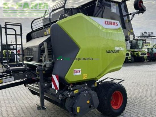 Empacadora gigant - Claas - variant 560 rc trend claas run