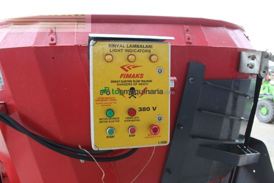 Remolqu esparcidor - Fimaks - stationärmischer 2,5m³, elektromotor