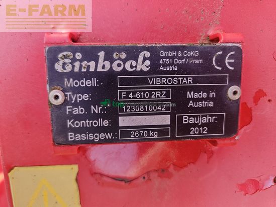 Cultivador - Einböck - vibrostar f4-610 2rz