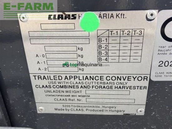 Cosechadora de Cereal - Claas - mähdrescher evion 450