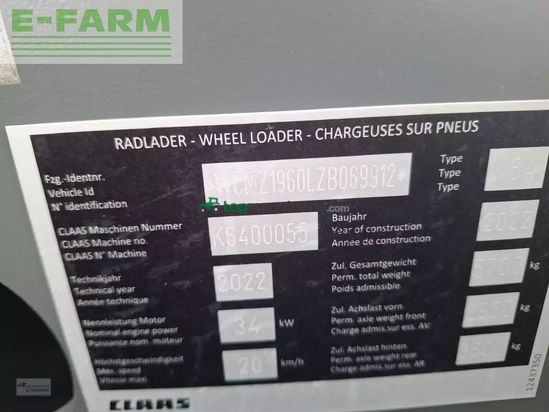 Minicargadora - Claas - torion 530