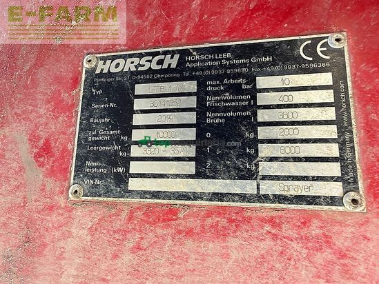 Atomizador - Horsch - leeb 4 ax