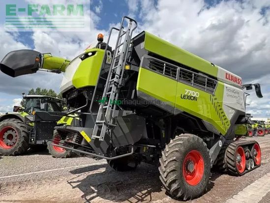 Cosechadora de Cereal - Claas - lexion 7700 terra trac