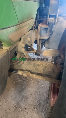 Tractor agrícola Deutz Fahr Agrotron M600 con pala Leon