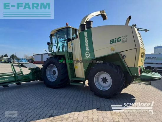 Cosechadora de Cereal - Krone - big x 700 + easycollect 903