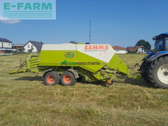 Empacadora gigant - Claas - quadrant 2200 rc