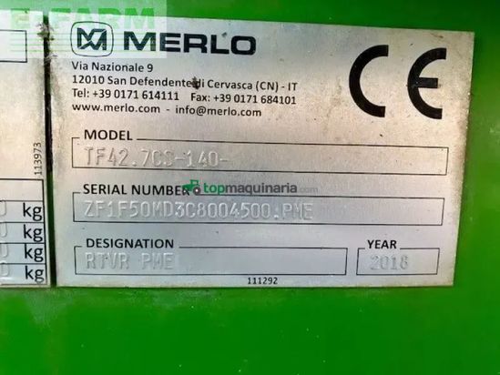 Telescopica - Merlo - tf 42.7 cs 140