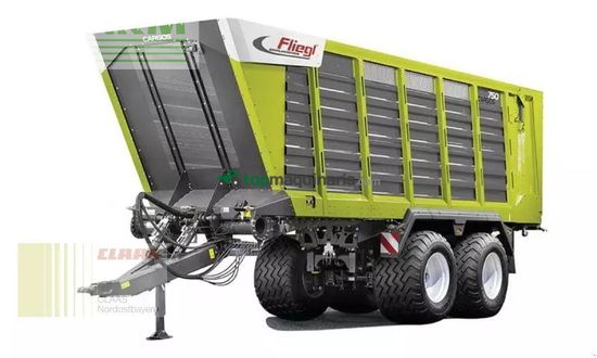 Remolqu agrícola - Fliegl - cargos 750 trend tandem