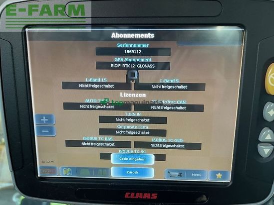 Tractor agrícola - Claas - axion 870 cmatic cebis s10 rtk CMATIC CEBIS