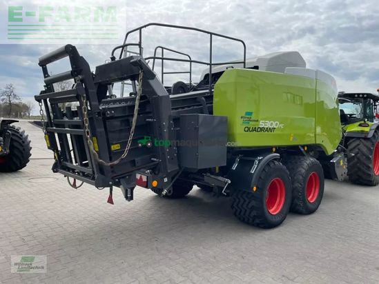 Empacadora gigant - Claas - quadrant 5300 fc