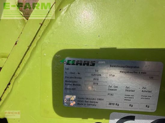 Cabezal - Claas - orbis 750