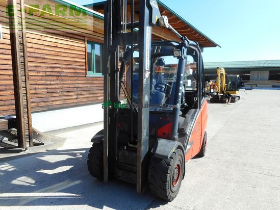 Elevadora - Linde - h30d-02 triplex 5,5m + ss + halbkabine