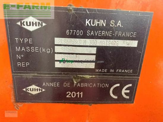Sembradora monograno mecanica - Kuhn - planter 3 m