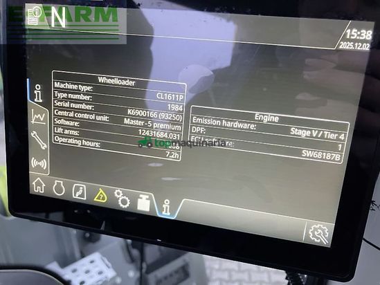 Minicargadora - Claas - torion 1611 p