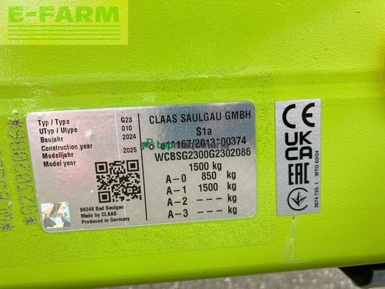 Henificador - Claas - liner 2700 trend