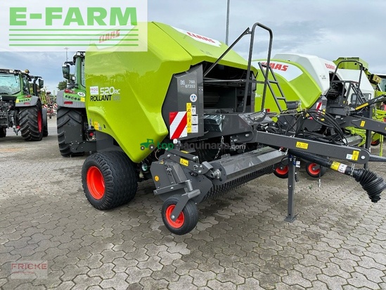 Empacadora gigant - Claas - rollant 520 rc