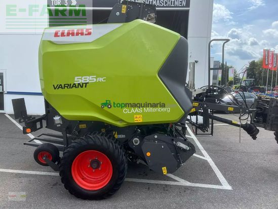 Empacadora gigant - Claas - variant 585 rc